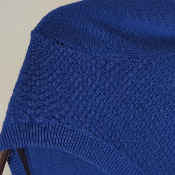 Banana Republic Blue Scoop Neck Sweater - Picture 3 of 4
